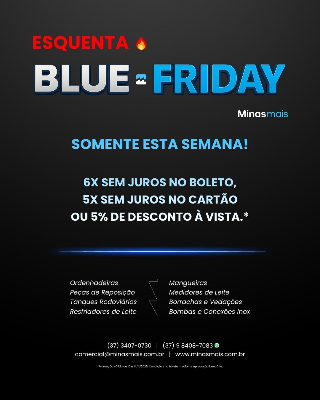 Imagem ilustrativa de Esquenta Blue Friday Minas Mais